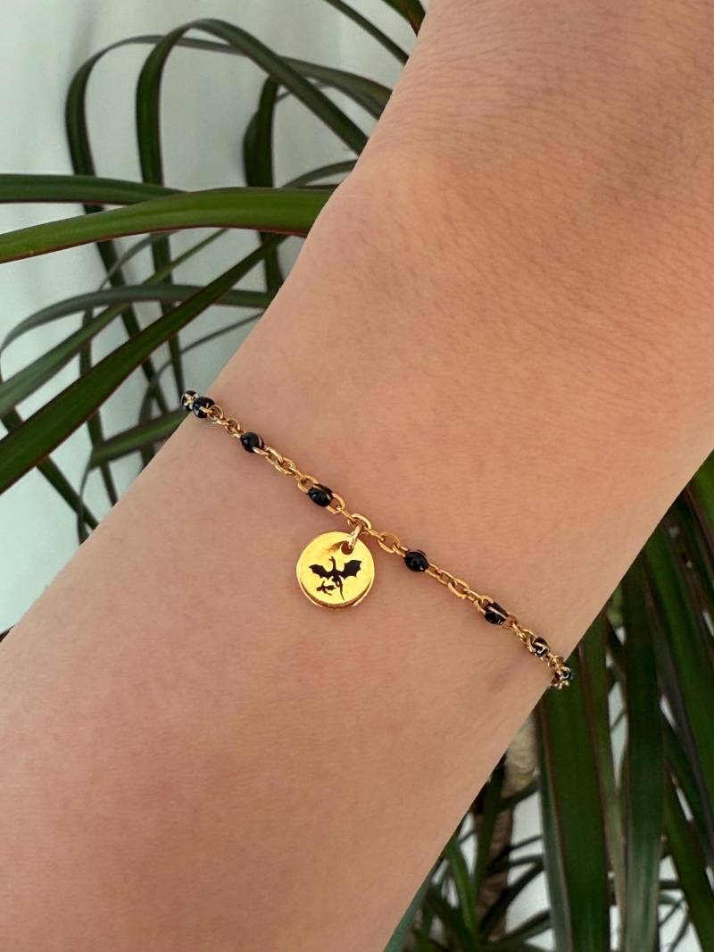 Vierter Flügel Mini Armband | Rebbeca Yarros Basgiath Kreuz Violett Geschenk Für Leseratten von Ectoperles