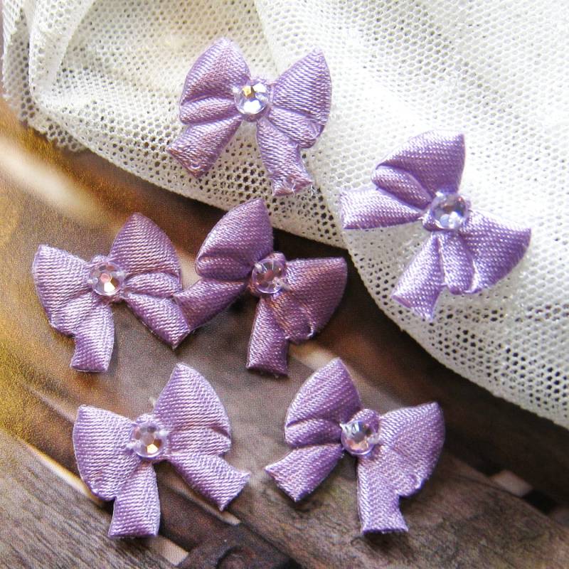 Violette Ribbon Bow - 12 Stück | Rib-F-001 Violette Ribbon Bow - 12 Stück | Rib-F-001 von ATsupplies