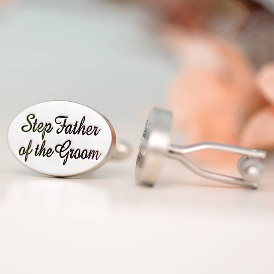 Manschettenknöpfe Mit Schritt Vater Des Bräutigams von ATypeofDesign