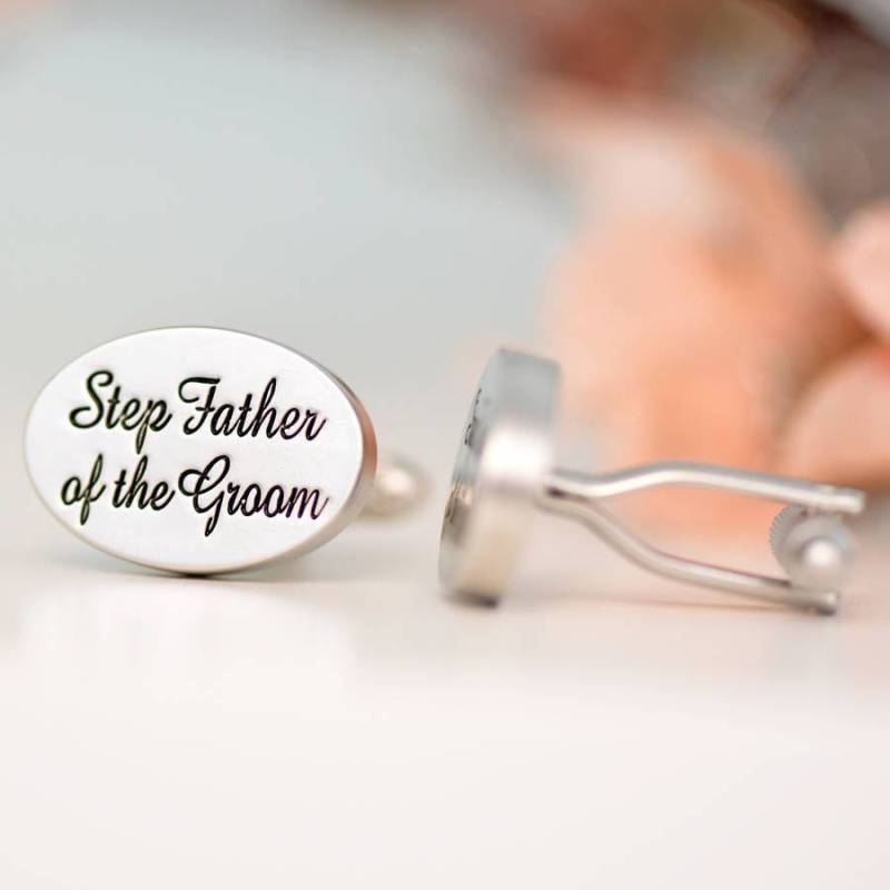 Manschettenknöpfe Mit Schritt Vater Des Bräutigams von ATypeofDesign