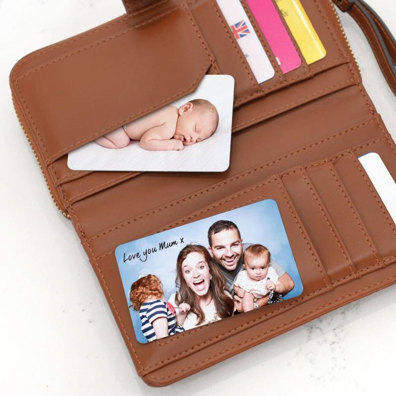 Personalisierte Brieftasche Oder Geldbörse Foto Karten von ATypeofDesign