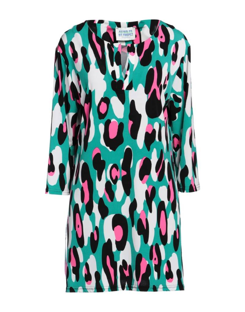 AU SOLEIL DE SAINT TROPEZ Mini-kleid Damen Grün von AU SOLEIL DE SAINT TROPEZ