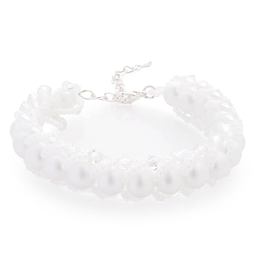 AUDLFXDIY Damen Armband Clearance, Perlenarmband, Geschenke für sich selbst und Ihre Schwestern, Large, Kristallperle, Synthetischer Quarz AUDLFXDIY Damen Armband Clearance, Perlenarmband, Geschenke für sich selbst und Ihre Schwestern, Large, Kristallperle, Synthetischer Quarz von AUDLFXDIY