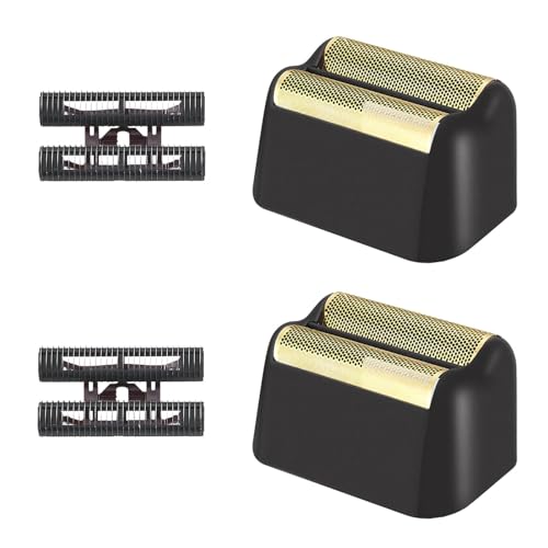 Ersatz-Rasierklingen für Wahl Rasierfolie, kompatibel mit Wahl Super Close Ersatzfolie 07031-100, 07043 Rasierern (Schwarz, 2 Stück) von AUDOC