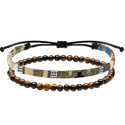 2er Set Surfer-Armband Herren & Damen & Handmade • Perlen-Armband Boho Stoff-Armband • Hippie Sommer Strand-Schmuck • Freundschaftsarmbänder für Ihn & Sie 2er Set Surfer-Armband Herren & Damen & Handmade • Perlen-Armband Boho Stoff-Armband • Hippie Sommer Strand-Schmuck • Freundschaftsarmbänder für Ihn & Sie von AUEFUDQ