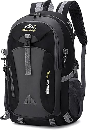 AUEJACKY Wanderrucksack Herren Damen,40L Große Kapazität Travel Rucksack,Trekkingrucksack Multifunktionale Reiserucksack für Outdoor Sport Bergsteigen Radfahren Reisen von AUEJACKY