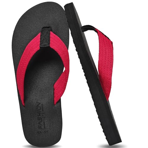 AUFIKR Herren Tides Classic Solid Sandale, Beach Sandalen Surfen Zehentrenner, Flip Flops AUFIKR Herren Tides Classic Solid Sandale, Beach Sandalen Surfen Zehentrenner, Flip Flops von AUFIKR