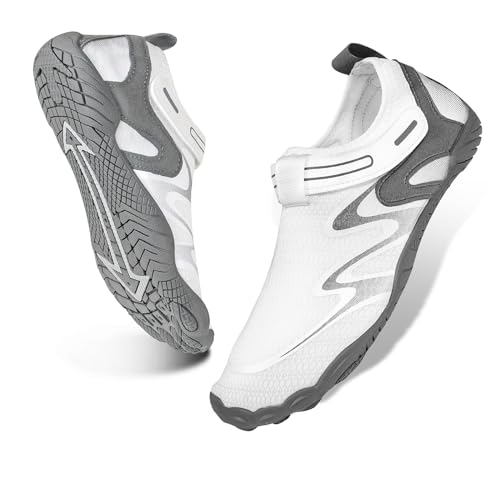 AUFIKR Wasserschuhe Badeschuhe Strandschuhe Aquaschuhe Surfschuhe Schwimmschuhe für Damen Herren von AUFIKR