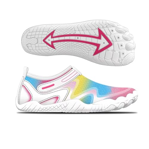 Wasser Schuhe Herren und Damen Aqua Beach Swim Schuhe Fitness Schuhe Leichte Schuhe Trainer Indoor Schuhe von AUFIKR
