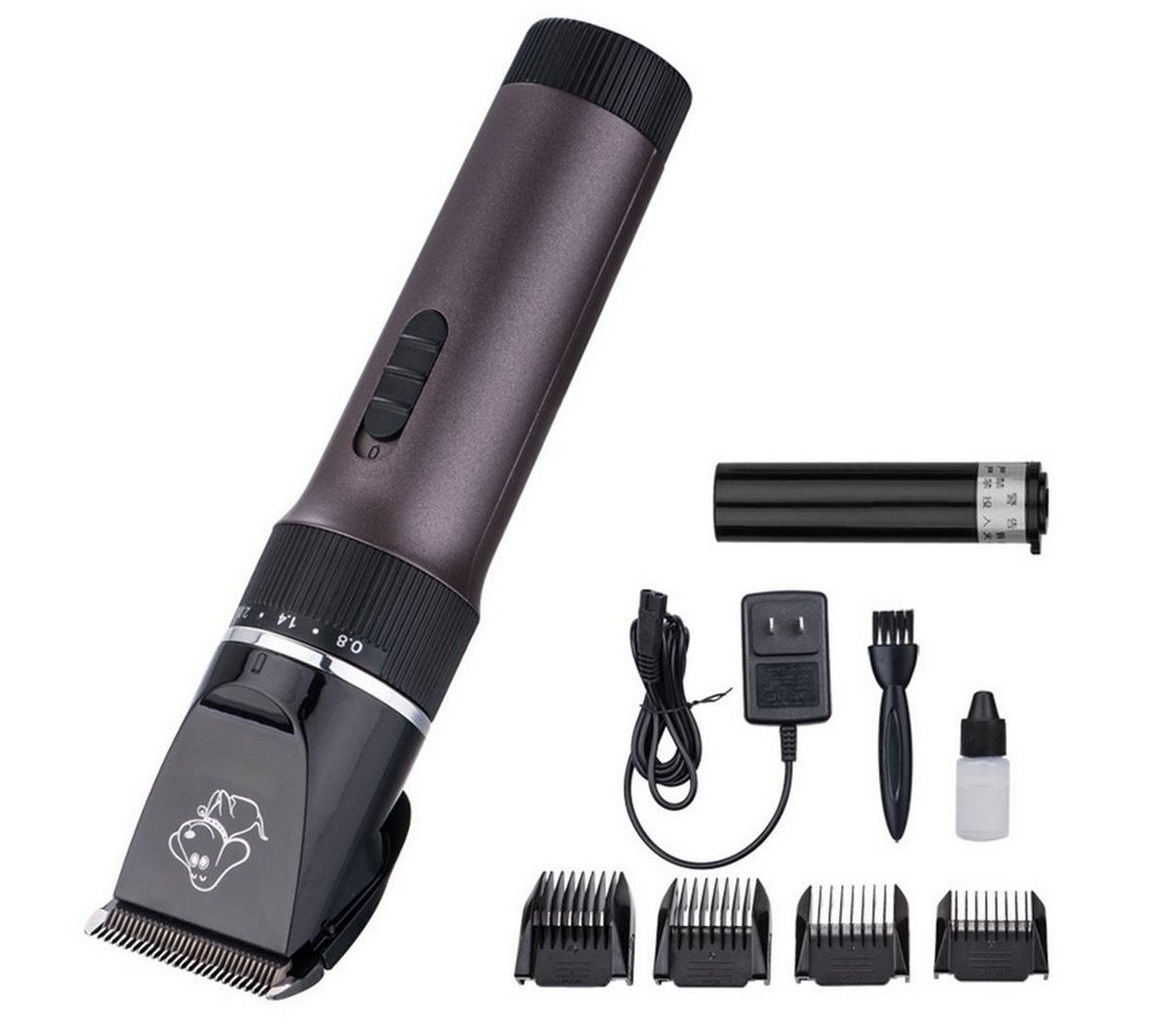 AUKUU Haarspange Hundeschermaschine 2 in 1 Hundeschermaschine Schermaschine Hund, Pfoten Trimmer Set, Leise Kabellos Tierhaarschneidemaschine Katze von AUKUU