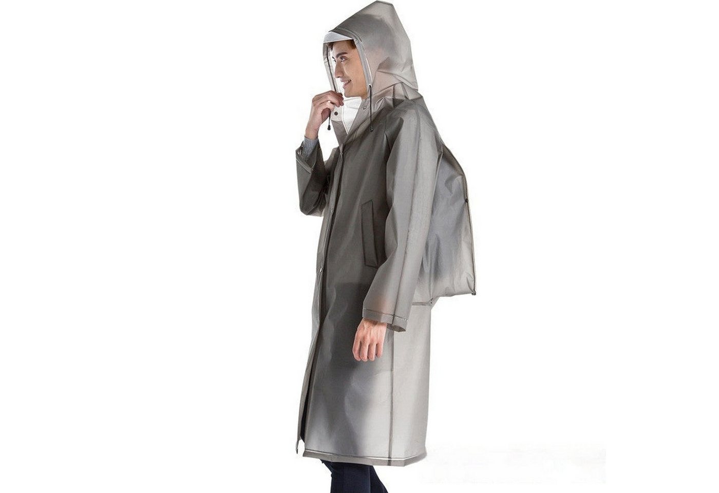 AUKUU Regenmantel Poncho Poncho geeignet für Männer und Frauen im Freien wasserdichter Schultaschen Regenmantel von AUKUU