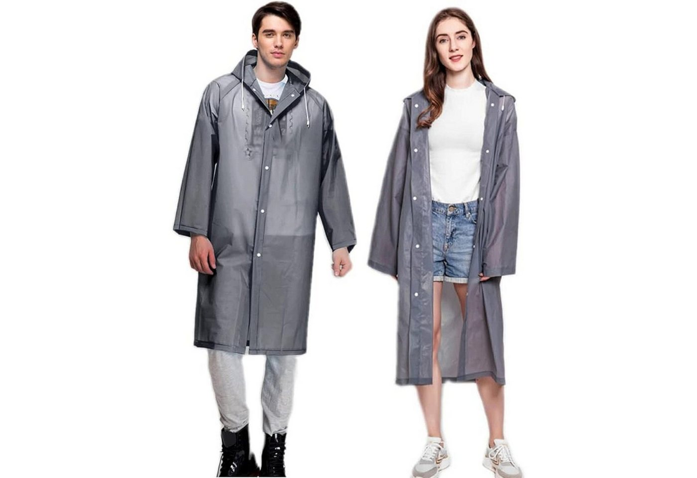 AUKUU Regenmantel Unisex Unisex Poncho modischer verdickter Poncho multifunktionaler Wander Regenmantel von AUKUU