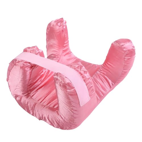 AUNMAS Langsamer Rebound Memory Foam Face Kissen Ideal für Sauberere Schlaflebnisse Unterwegs (PINK) von AUNMAS