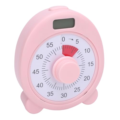 Wiederaufladbarer Visueller Timer mit Magnetischem Rücken 60/99Min Countdown -Timer für Kids Cooking Classroom Laut Vibrate Warnungen USB -Lade -Tragable -Zeitmanagement -Tool (P) von AUNMAS
