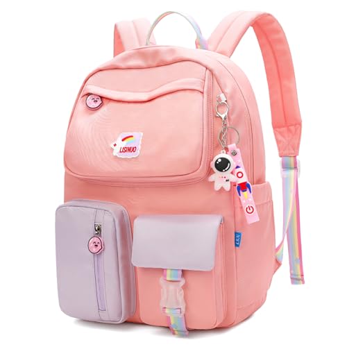 AUOBAG Schulrucksack Mädchen Rucksack Schule Kinderrucksack Mädchen Schultasche Teenager Schulranzen Kinder Kawaii Rucksack von AUOBAG