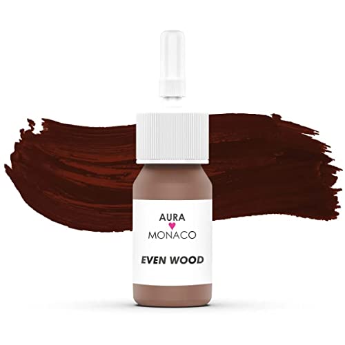 AURA Monaco Permanent Make Up Farbe PMU Farbe Microblading Farbe Powder Brows Pigment REACH-konform dermatologisch getestet made in DE "Even Wood" Augenbrauen Farbe Tattoo Farbe von AURA Monaco