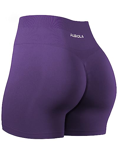 AUROLA Damen Dream Workout Women Yoga-Shorts, Enzianviolett, S AUROLA Damen Dream Workout Women Yoga-Shorts, Enzianviolett, S von AUROLA