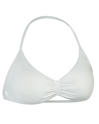 AUROLA Influence Strappy Bra Sport BHs für Frauen Rückenfrei Gepolsterter Impact Strappy Bra Workout Gym Yoga mit abnehmbaren Cups, Gletschergrau, Medium AUROLA Influence Strappy Bra Sport BHs für Frauen Rückenfrei Gepolsterter Impact Strappy Bra Workout Gym Yoga mit abnehmbaren Cups, Gletschergrau, Medium von AUROLA