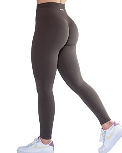 AUROLA Workout-Leggings für Frauen, Nahtlose Scrunch-Strumpfhose, Bauchkontrolle, Fitnessstudio, Fitness, Mädchen, Sport, aktive Yogahose von AUROLA