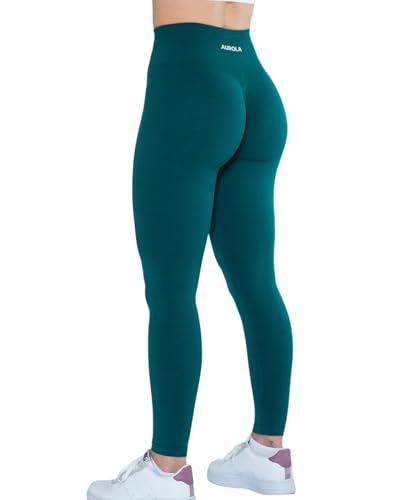 AUROLA Workout-Leggings für Frauen, Nahtlose Scrunch-Strumpfhose, Bauchkontrolle, Fitnessstudio, Fitness, Mädchen, Sport, aktive Yogahose von AUROLA