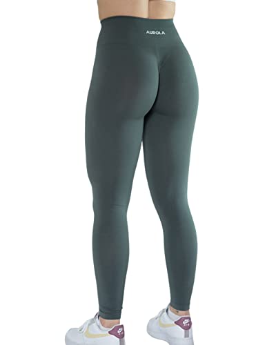 AUROLA Workout-Leggings für Frauen, Nahtlose Scrunch-Strumpfhose, Bauchkontrolle, Fitnessstudio, Fitness, Mädchen, Sport, aktive Yogahose von AUROLA