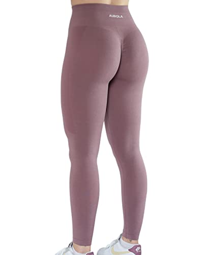 AUROLA Workout-Leggings für Frauen, Nahtlose Scrunch-Strumpfhose, Bauchkontrolle, Fitnessstudio, Fitness, Mädchen, Sport, aktive Yogahose von AUROLA