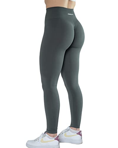 AUROLA Workout-Leggings für Frauen, Nahtlose Scrunch-Strumpfhose, Bauchkontrolle, Fitnessstudio, Fitness, Mädchen, Sport, aktive Yogahose von AUROLA