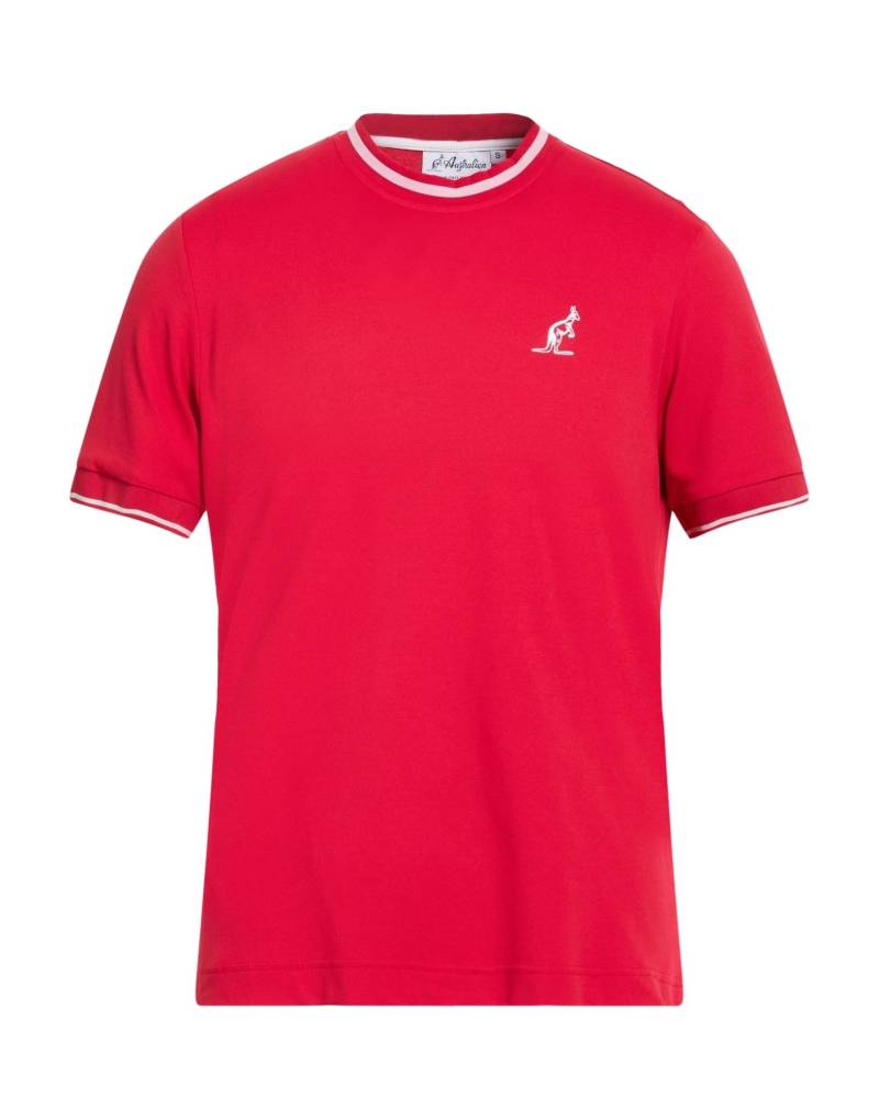 AUSTRALIAN T-shirts Herren Rot von AUSTRALIAN