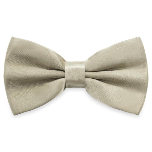 AUSUAYA Verstellbare Fliege für Männer, Fliege für Jungen Geburtstag Party oder Modenschau MBT3 (Khaki) von AUSUAYA