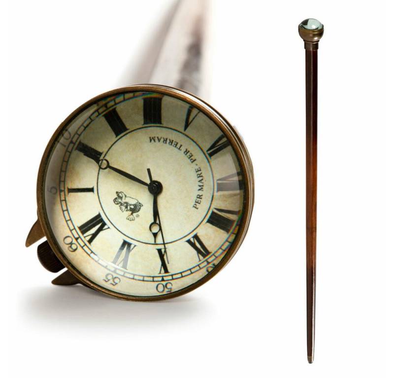 AUTHENTIC MODELS Gehstock Time Companion, integrierte Aufzieh-Uhr von AUTHENTIC MODELS