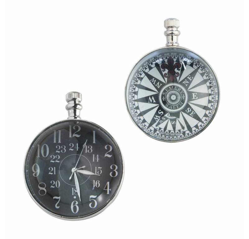 AUTHENTIC MODELS Taschenuhr Eye of Time Nickel von AUTHENTIC MODELS