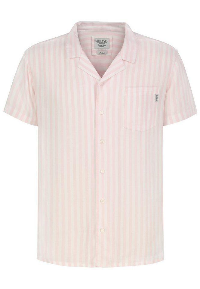 AUTHENTIC STYLE Kurzarmhemd Hemd, allover stripes, kurzarm von AUTHENTIC STYLE