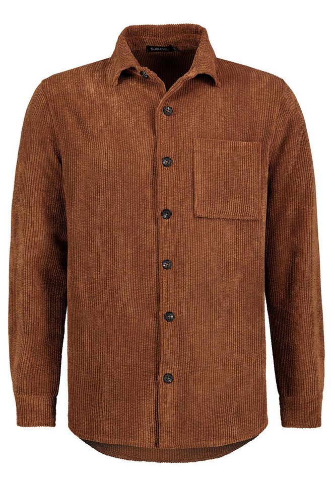 AUTHENTIC STYLE Langarmhemd HAKA kord Jacke, langarm von AUTHENTIC STYLE