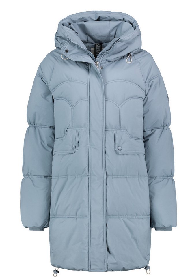 AUTHENTIC STYLE Langmantel DOB Steppmantel, Kapuze, Taschenkla von AUTHENTIC STYLE