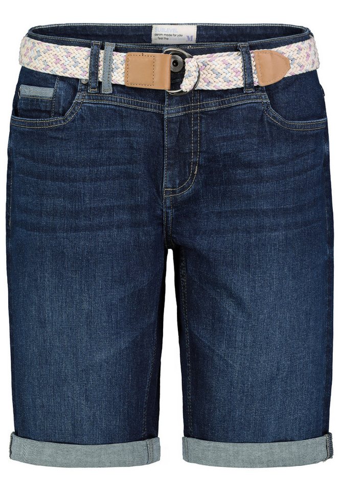 AUTHENTIC STYLE Shorts DOB Bermuda, Aufschlag, Gürtel, Coi von AUTHENTIC STYLE