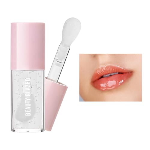 Feuchtigkeitsspendender Lippenbalsam, Aufpolsternder Lippenbalsam, Lippenöl, Feuchtigkeitsspendender Lipgloss-Stick, natürlicher Lipgloss, Lip Plumping Gloss, langanhaltender Lippenverstärker Autoecho von AUTOECHO