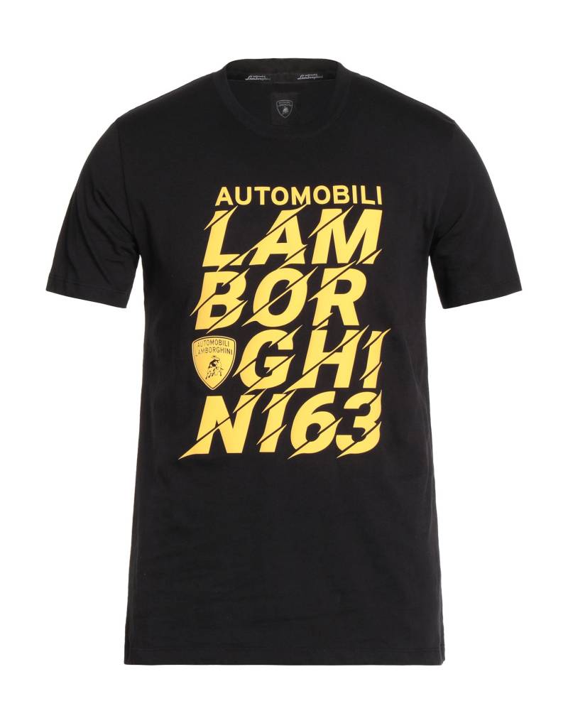 AUTOMOBILI LAMBORGHINI T-shirts Herren Schwarz von AUTOMOBILI LAMBORGHINI