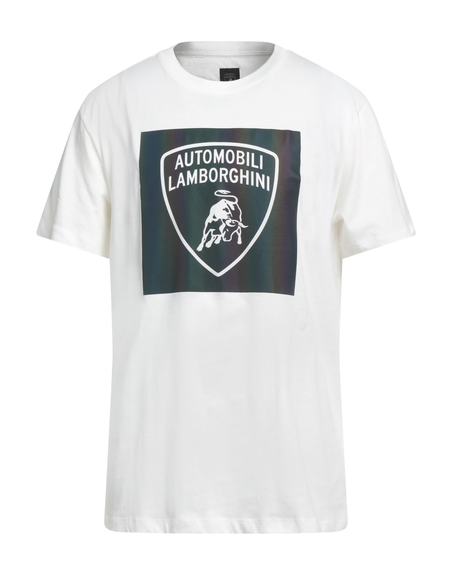 AUTOMOBILI LAMBORGHINI T-shirts Herren Weiß von AUTOMOBILI LAMBORGHINI