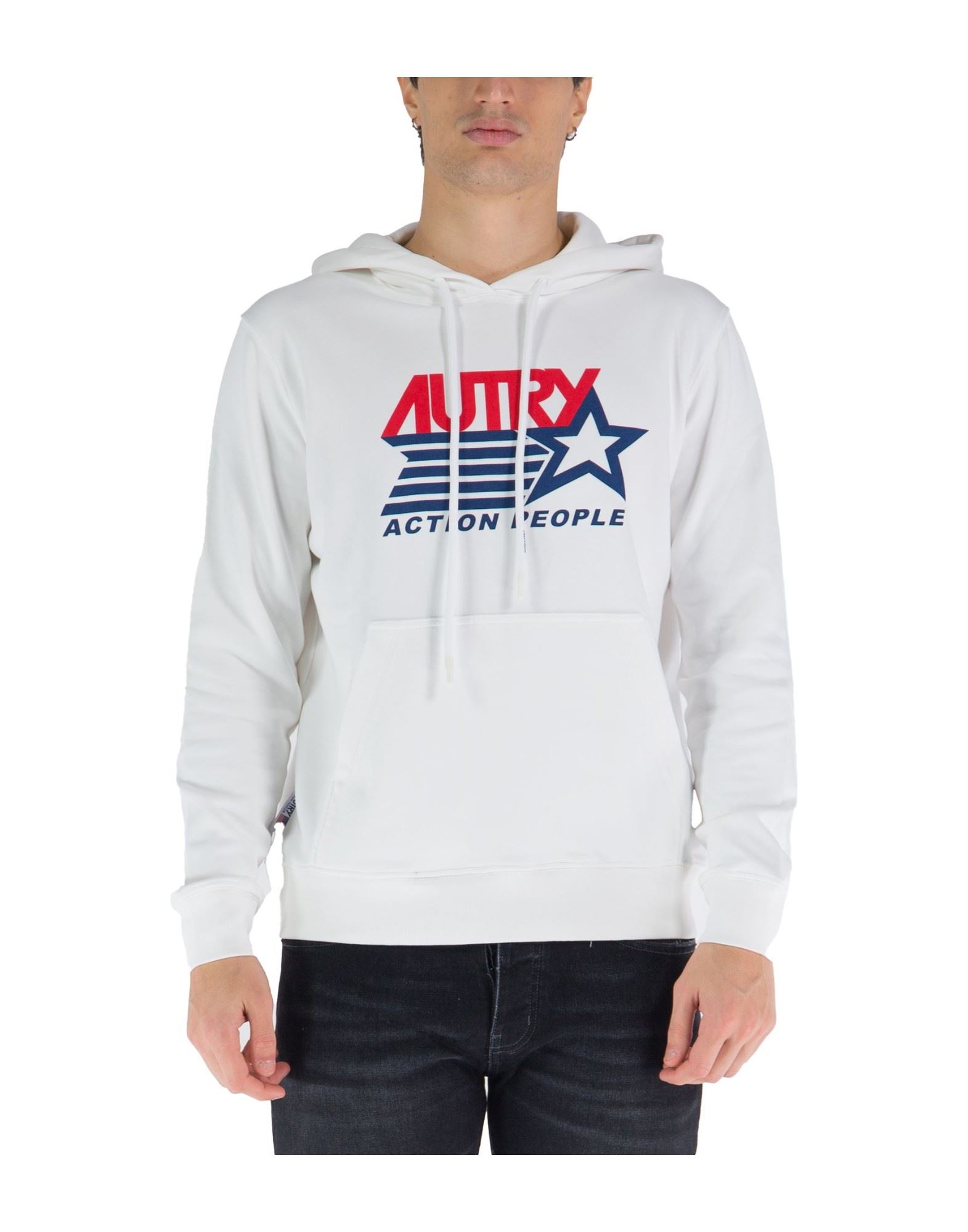 AUTRY Sweatshirt Herren Weiß von AUTRY