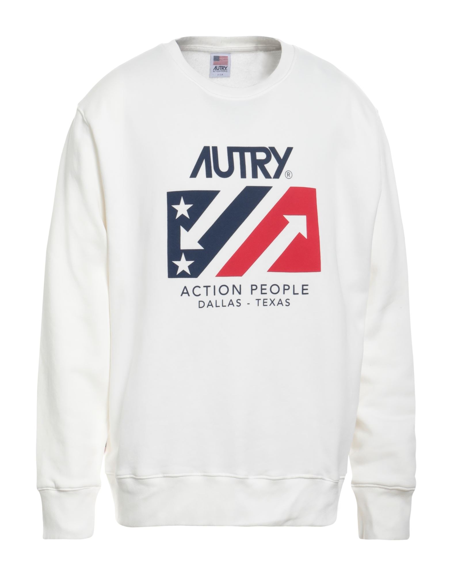 AUTRY Sweatshirt Herren Weiß von AUTRY