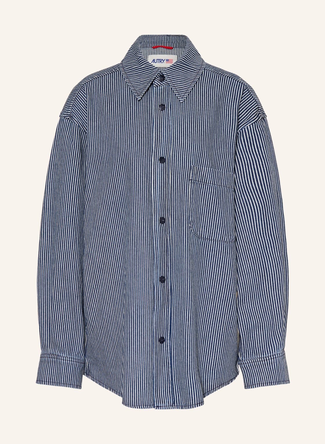 Autry Overshirt grau von AUTRY