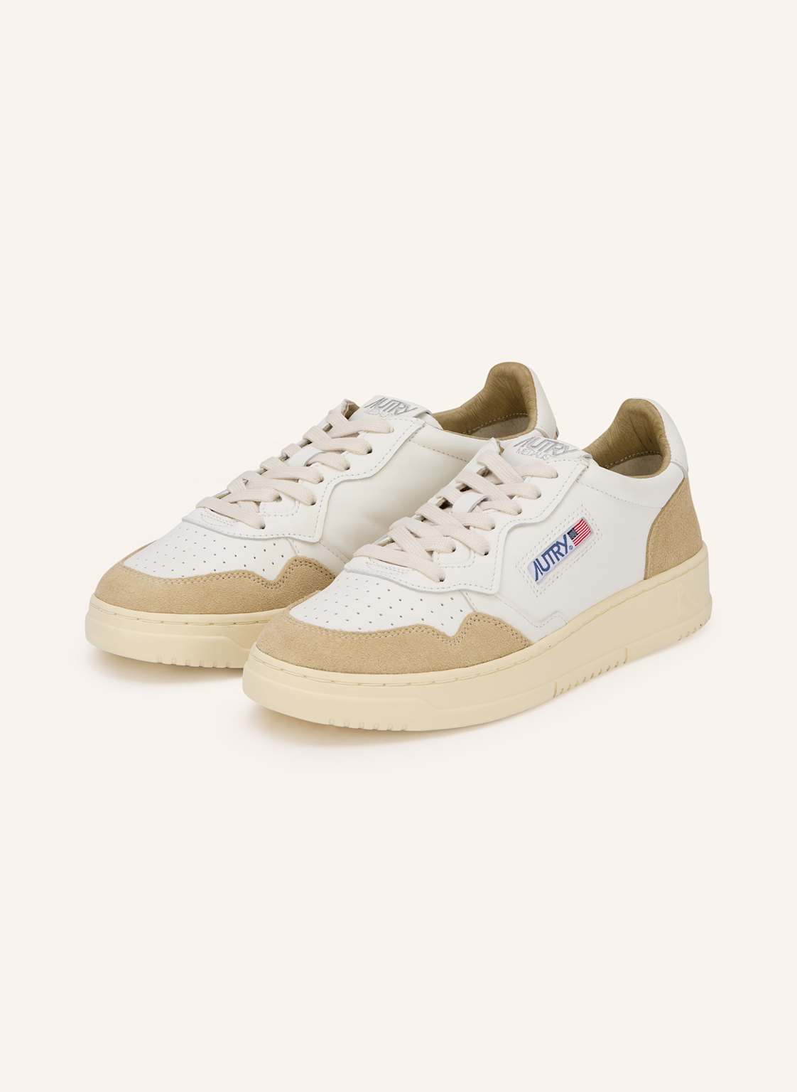 Autry Sneaker Medalist Low weiss von AUTRY