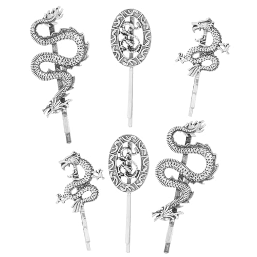 AUTSUPPL 2 Sets Haarnadel Für Frauen Drachen Haarspangen Punk Bobby Pin Metall Haarspangen Set 6 Stück * 2 AUTSUPPL 2 Sets Haarnadel Für Frauen Drachen Haarspangen Punk Bobby Pin Metall Haarspangen Set 6 Stück * 2 von AUTSUPPL