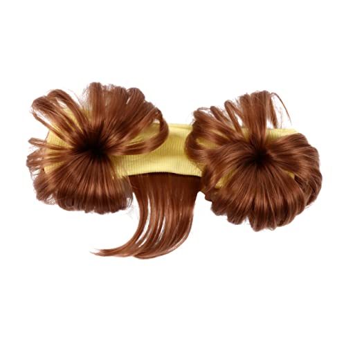 AUTSUPPL Mädchen Stirnband Junge Mädchen Fake Haar Perücken Kopftuch Haar Prop Für Partys Fotos Alltagsdekoration von AUTSUPPL