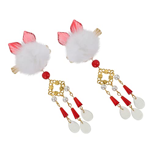 AUTSUPPL 1paar Elegant Haarspangen Quasten Für Damen Chinesische Haaraccessoires Für Hochzeiten Partys Und Besondere Anlässe Stilvolle Haardekorationen von AUTSUPPL