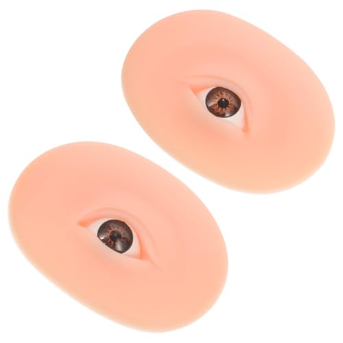 AUTSUPPL Silikon-übungshaut Für Augen Make-up Praxis Lidschatten Und Augenbrauen-training Hautähnliche Textur Für Make-up-übung von AUTSUPPL