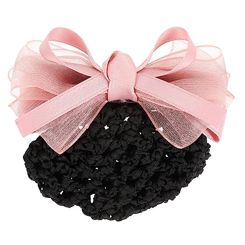 AUTSUPPL 1 Stück Haarnetz Mit Schleife Elastisches Netzband Für Damen Kopfschmuck Haarband Mit Schleife von AUTSUPPL