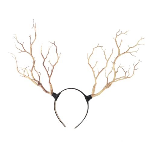 AUTSUPPL 1stück Witch Horn Haarreif Für Halloween Extravaganter Kopfschmuck Für Karneval Kostümparty Handgefertigtes Accessoire Mit Bequemem Tragegefühl Langlebiges Material Für von AUTSUPPL