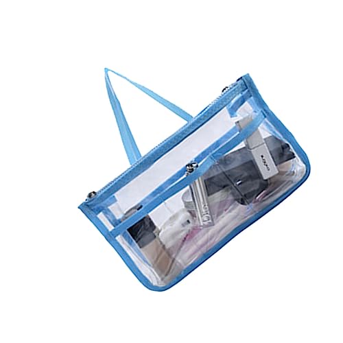 AUTSUPPL wasserdichte Aufbewahrungstasche Aus Eva Tragbar Kosmetiktasche Organizer Für Reisen Toilettenartikel Make-up-etui Blau von AUTSUPPL