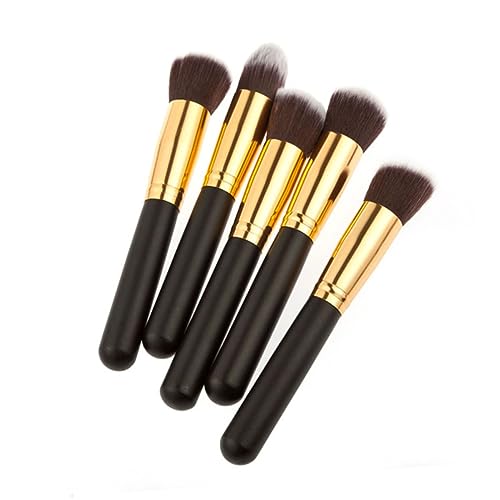 AUTSUPPL 10 Stück Make Up Pinsel Synthetische Kosmetikpinsel für Foundation Rouge Eyeliner für Tägliche Anwendung Robust und Handlich von AUTSUPPL
